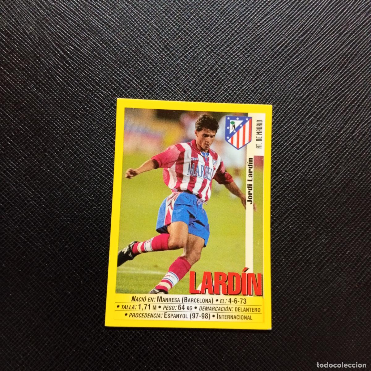 Cromos de F&uacute;tbol: 243 LARDIN AT MADRID PANINI 1999 2000 CROMO FUTBOL LIGA 99 00 SIN PEGAR - A183 PG136 B