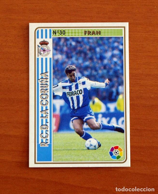Cromos de F&uacute;tbol: Deportivo La Coru&ntilde;a -N&ordm; 30 Fran -Mundicromo Las Fichas de la Liga 1994-1995-94-95