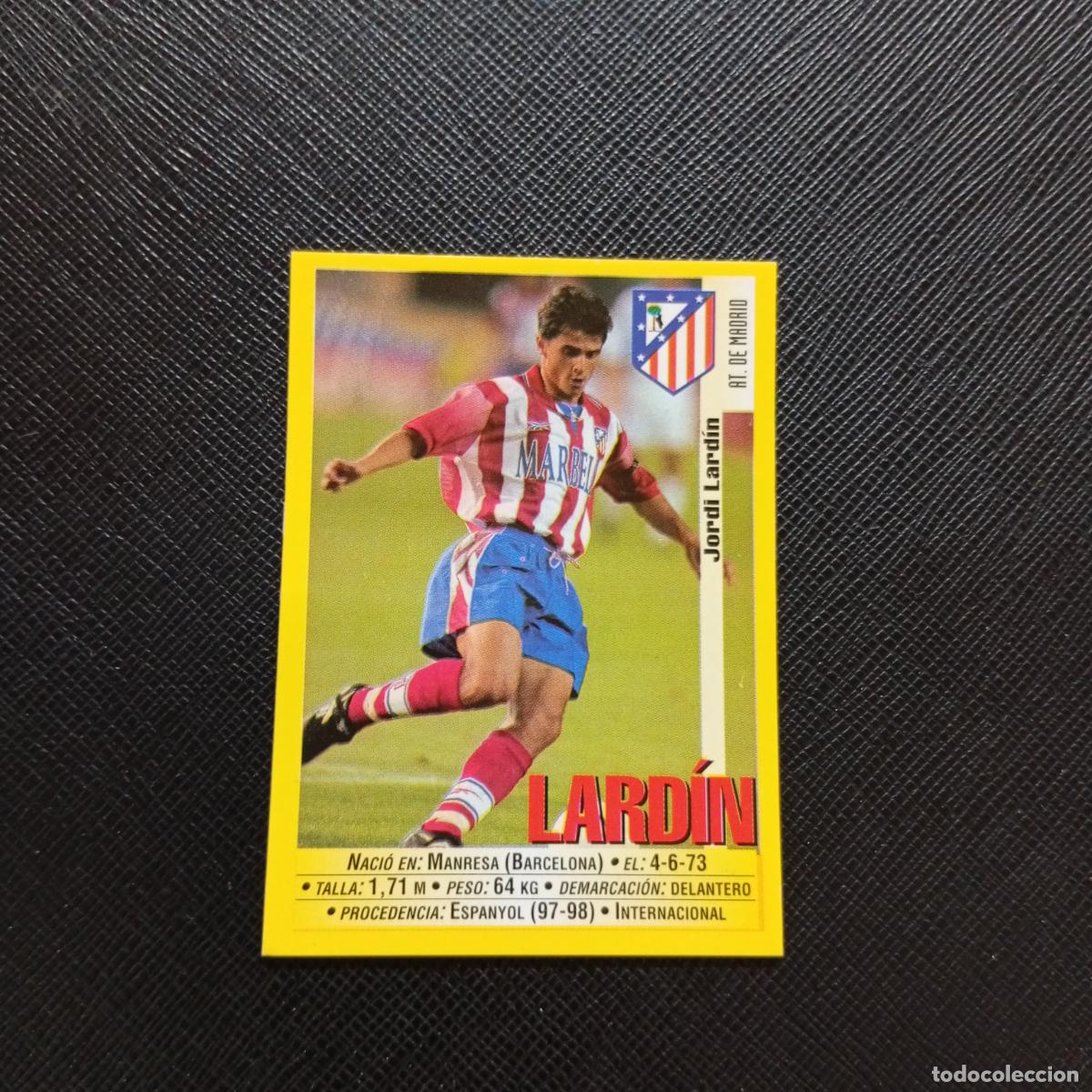 Cromos de F&uacute;tbol: 243 LARDIN AT MADRID PANINI 1999 2000 CROMO FUTBOL LIGA 99 00 SIN PEGAR - A183 PG145