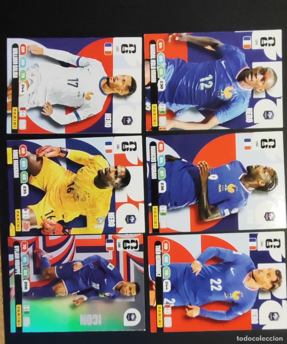 Cromos de F&uacute;tbol: ADRENALYN XL FIFA WORLD CUP 2026 LOTE DE 6 CARTAS DE FRANCIA # PANINI