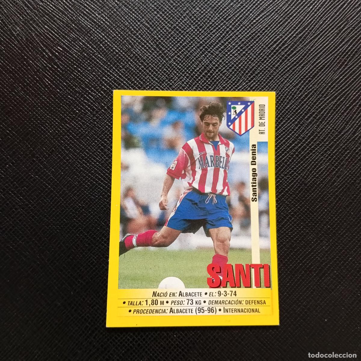 Cromos de F&uacute;tbol: 232 SANTI AT MADRID PANINI 1999 2000 CROMO FUTBOL LIGA 99 00 SIN PEGAR - A183 PG145