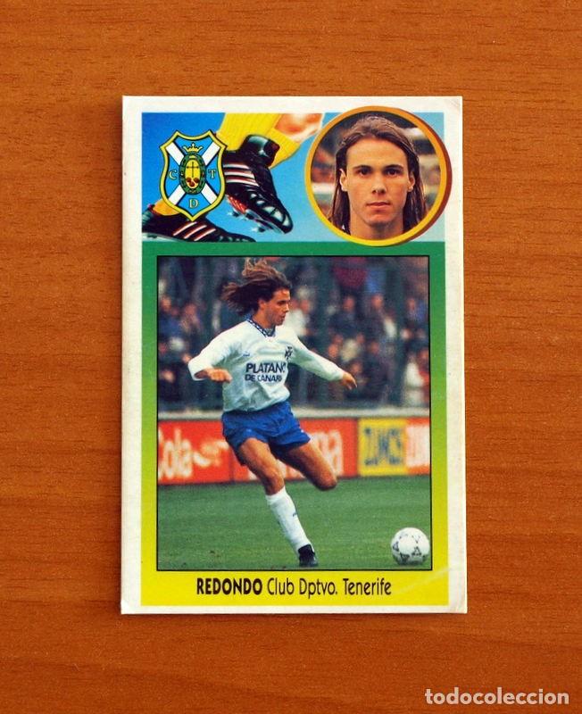 Cromos de F&uacute;tbol: Tenerife - Redondo - Ediciones Este Liga 1993-1994, 93-94 - De cart&oacute;n, Nunca pegado