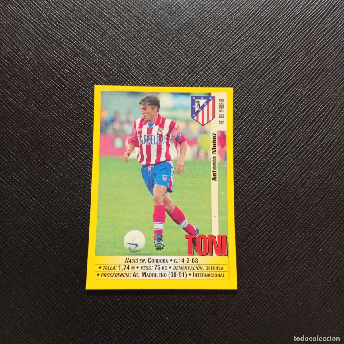 Cromos de F&uacute;tbol: 234 TONI AT MADRID PANINI 1999 2000 CROMO FUTBOL LIGA 99 00 SIN PEGAR - A183 PG127