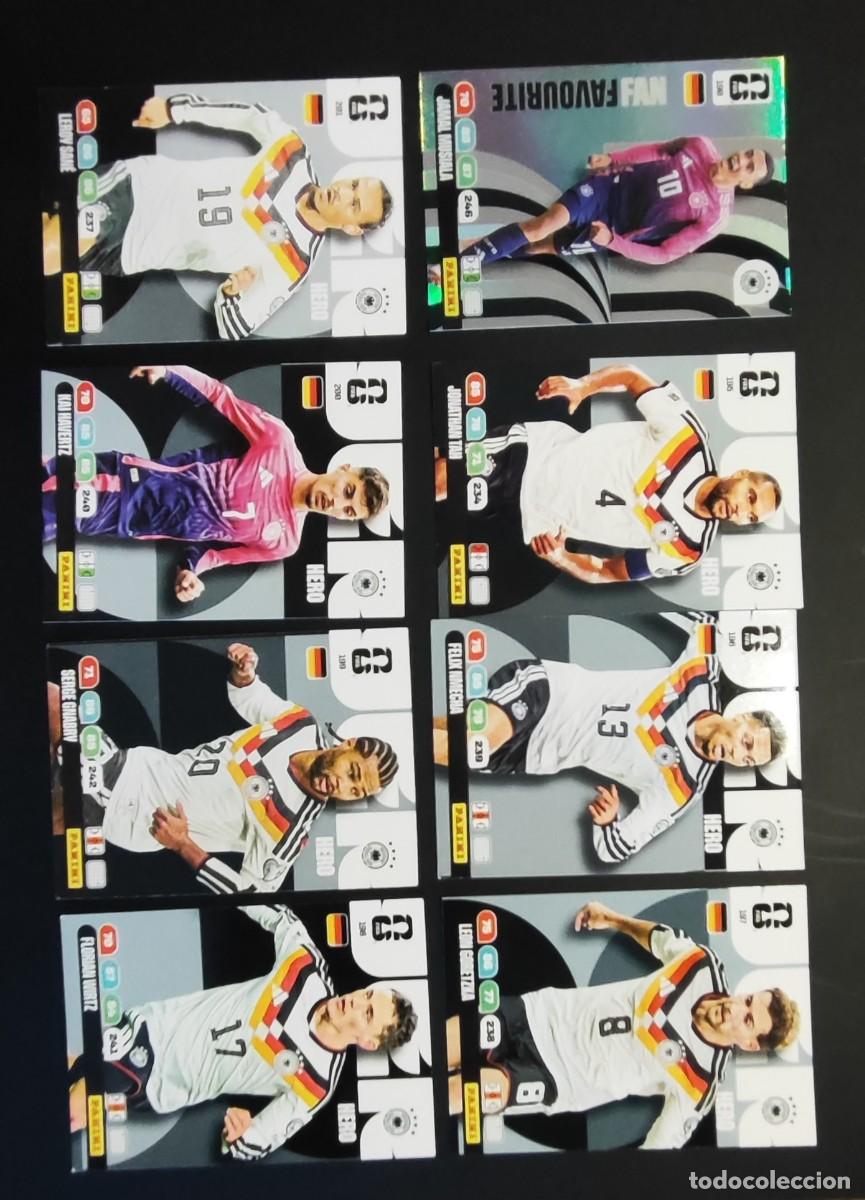 Cromos de F&uacute;tbol: ADRENALYN XL FIFA WORLD CUP 2026 LOTE DE 8 CARTAS DE ALEMANIA # PANINI