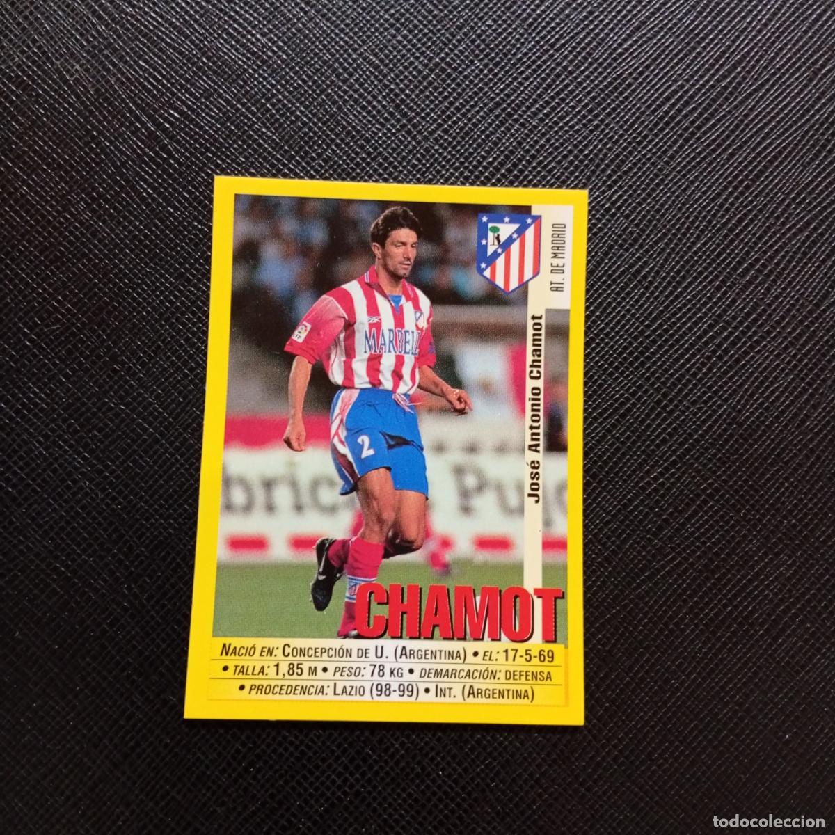 Figurine di Calcio: 233 CHAMOT AT MADRID PANINI 1999 2000 CROMO FUTBOL LIGA 99 00 SIN PEGAR - A183 PG127