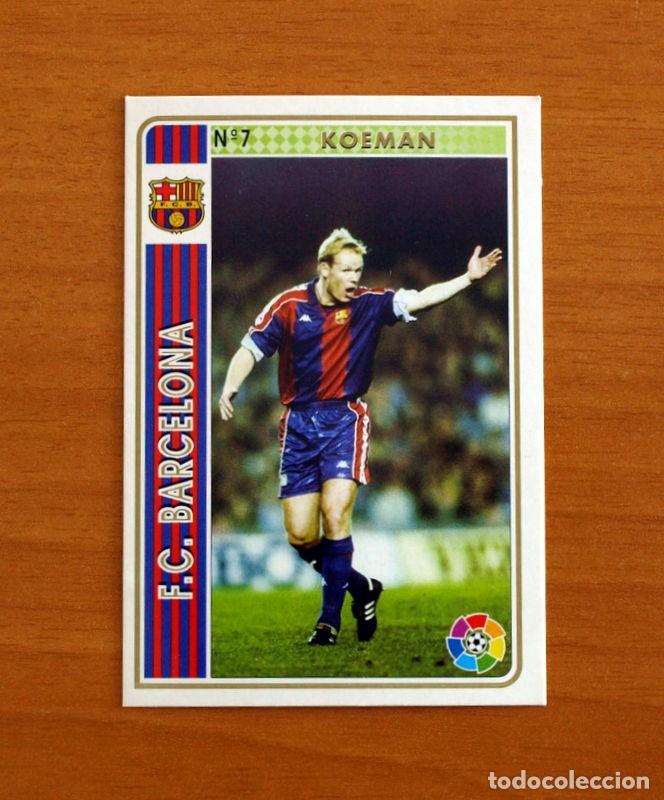 Cromos de F&uacute;tbol: Barcelona - N&ordm; 7 Koeman - Mundicromo Las Fichas de la Liga Nacional de F&uacute;tbol 1994-1995-94-95