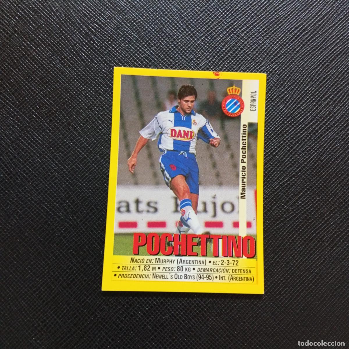 Cartes &agrave; collectionner de Football: 119 POCHETTINO ESPA&Ntilde;OL PANINI 1999 2000 CROMO FUTBOL LIGA 99 00 SIN PEGAR - A183 PG136