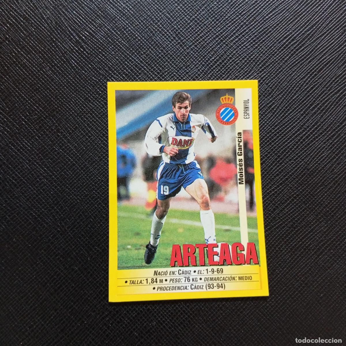 Cartes &agrave; collectionner de Football: 126 ARTEAGA ESPA&Ntilde;OL PANINI 1999 2000 CROMO FUTBOL LIGA 99 00 SIN PEGAR - A183 PG136