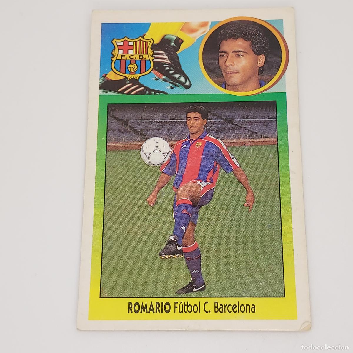 Cartes &agrave; collectionner de Football: CROMO ROMARIO BARCELONA 1993 1994 93 94 EDICIONES ESTE CARTON SIN PEGAR