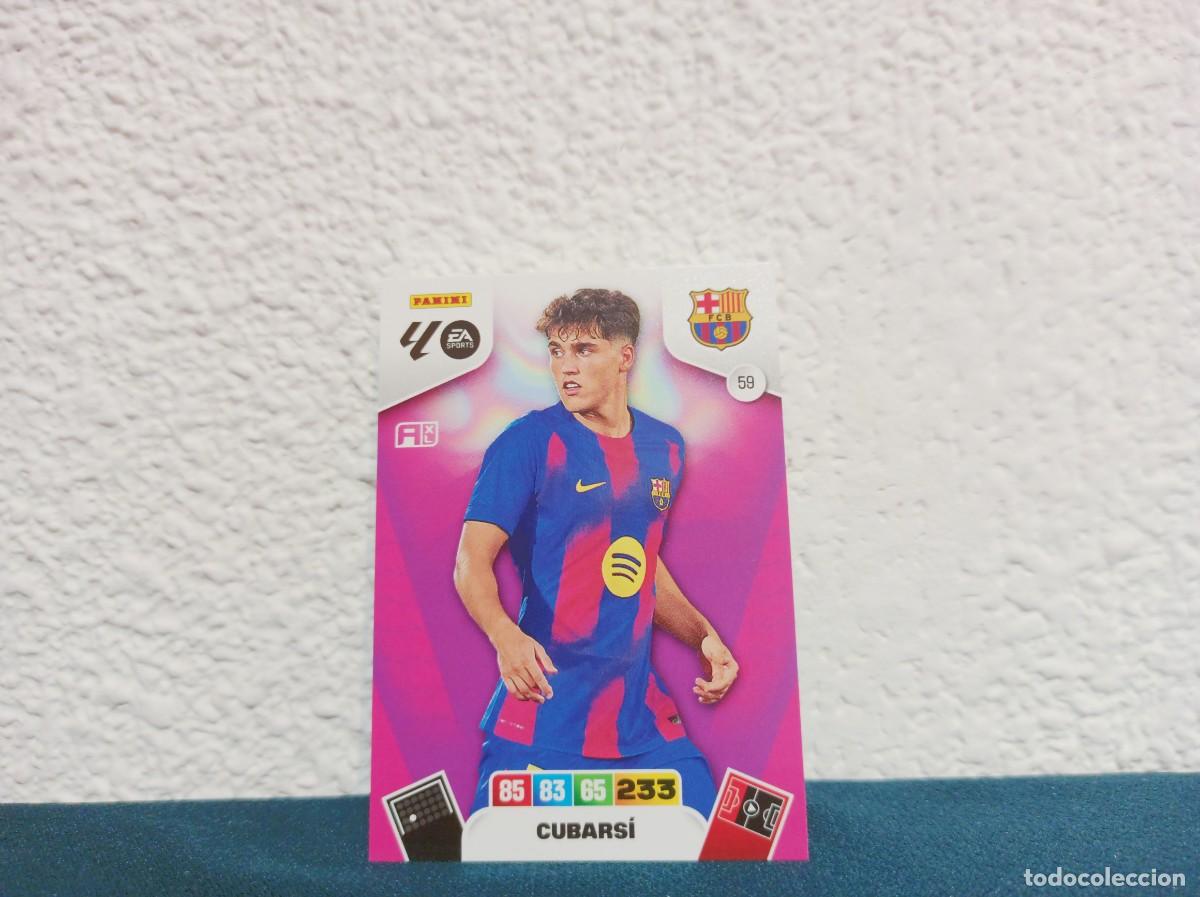 Cromos de Futebol: 59 CUBARSI FC BARCELONA ADRENALYN 25 26 PANINI