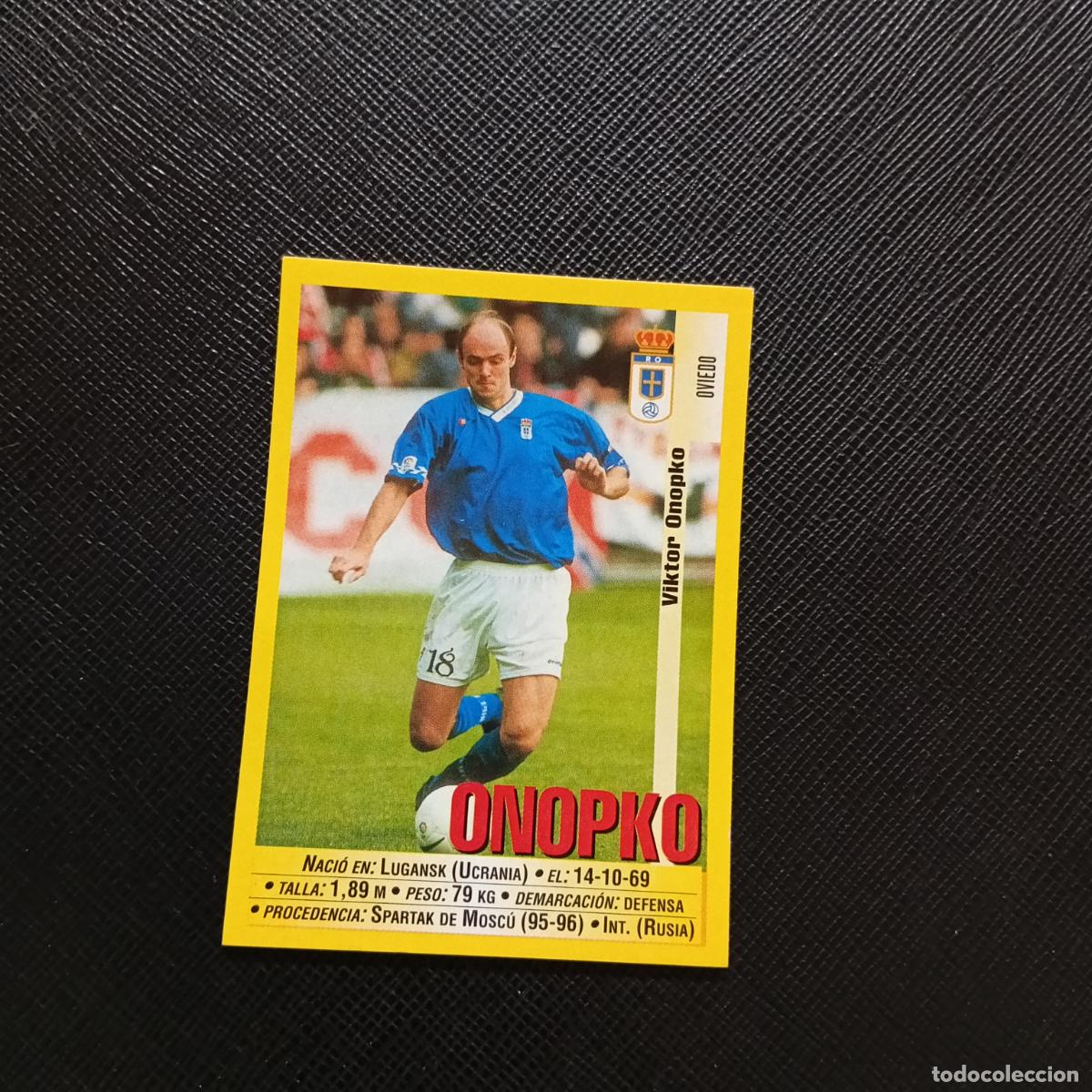 Cromos de Futebol: 251 ONOPKO OVIEDO PANINI 1999 2000 CROMO FUTBOL LIGA 99 00 SIN PEGAR - A183 PG154