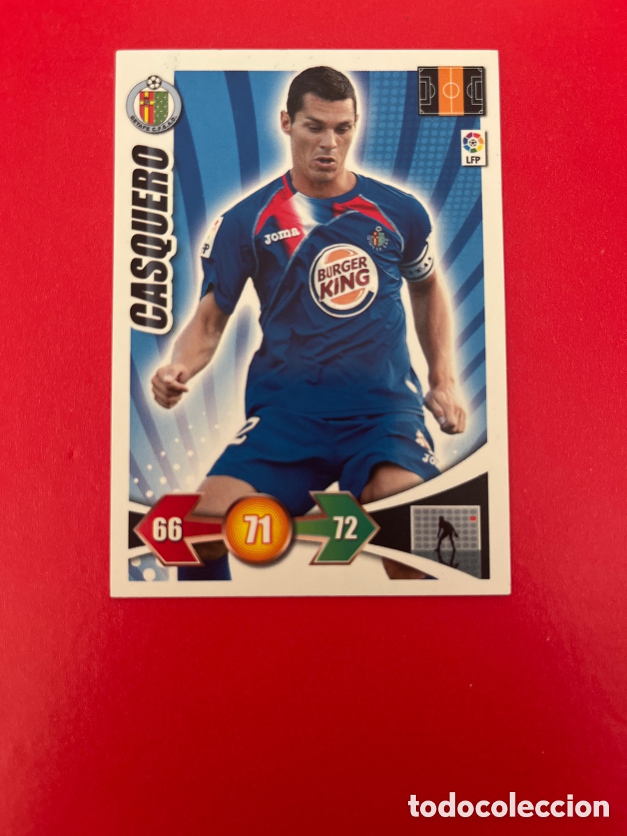 Cromos de F&uacute;tbol: CASQUERO GETAFE 118 ADRENALYN 2009 2010 PANINI XL 09 10 CARTA CROMO FUTBOL