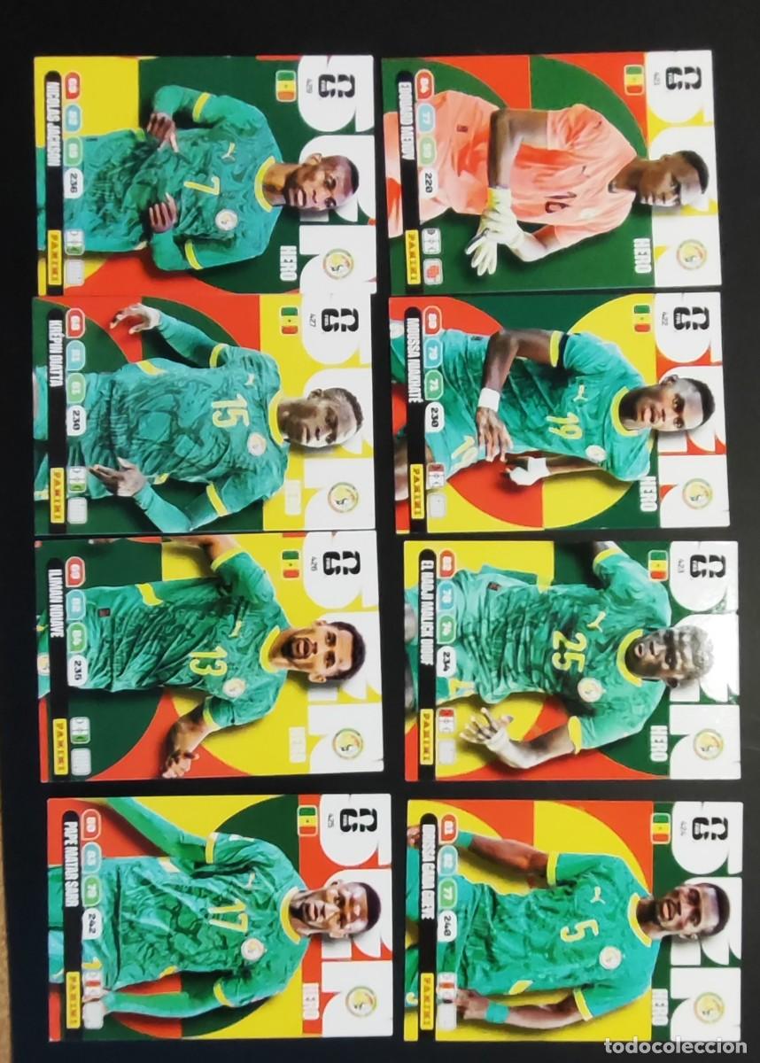 Cromos de F&uacute;tbol: ADRENALYN XL FIFA WORLD CUP 2026 LOTE DE 8 CARTAS SENEGAL # PANINI