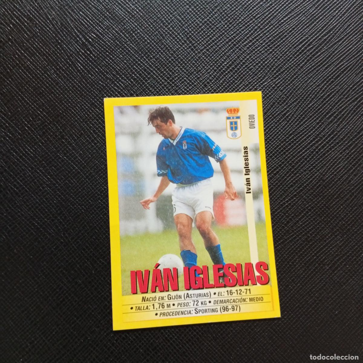 Cromos de F&uacute;tbol: 258 IVAN IGLESIAS OVIEDO PANINI 1999 2000 CROMO FUTBOL LIGA 99 00 SIN PEGAR - A183 PG163