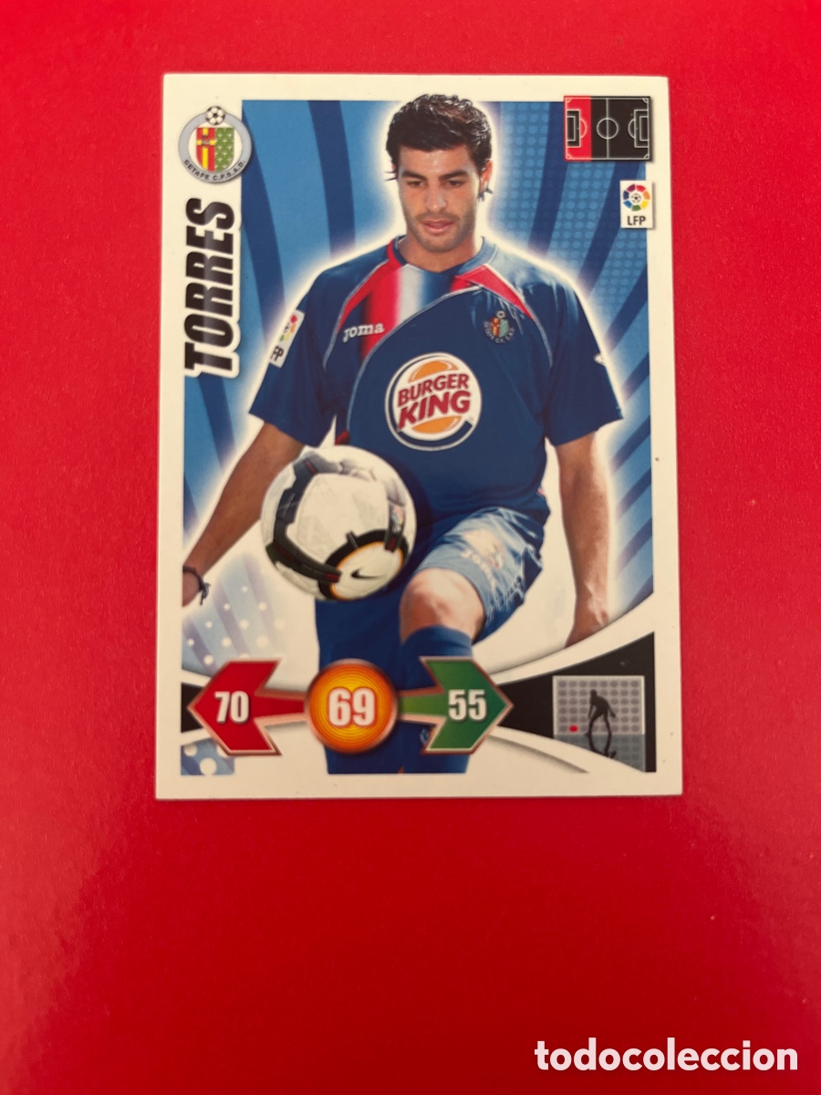 Cromos de F&uacute;tbol: TORRES GETAFE 110 ADRENALYN 2009 2010 PANINI XL 09 10 CARTA CROMO FUTBOL