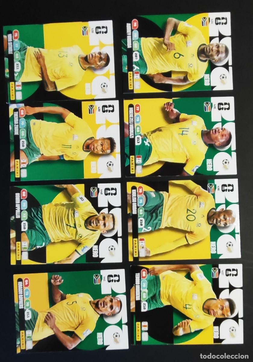 Cromos de F&uacute;tbol: ADRENALYN XL FIFA WORLD CUP 2026 LOTE DE 8 CARTAS SUDAFRICA # PANINI
