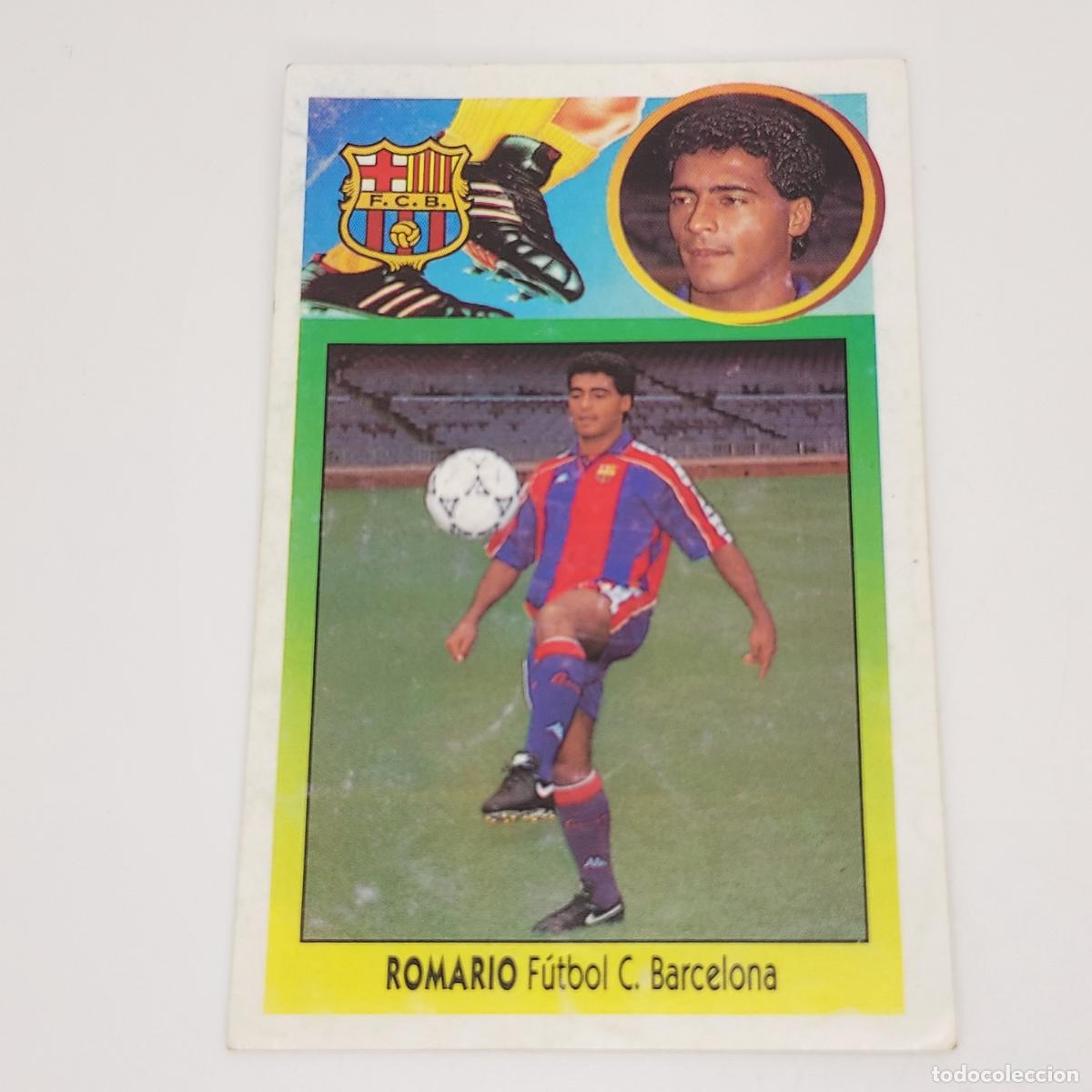 Cromos de F&uacute;tbol: CROMO ROMARIO BARCELONA 1993 1994 93 94 EDICIONES ESTE ADHESIVO SIN PEGAR