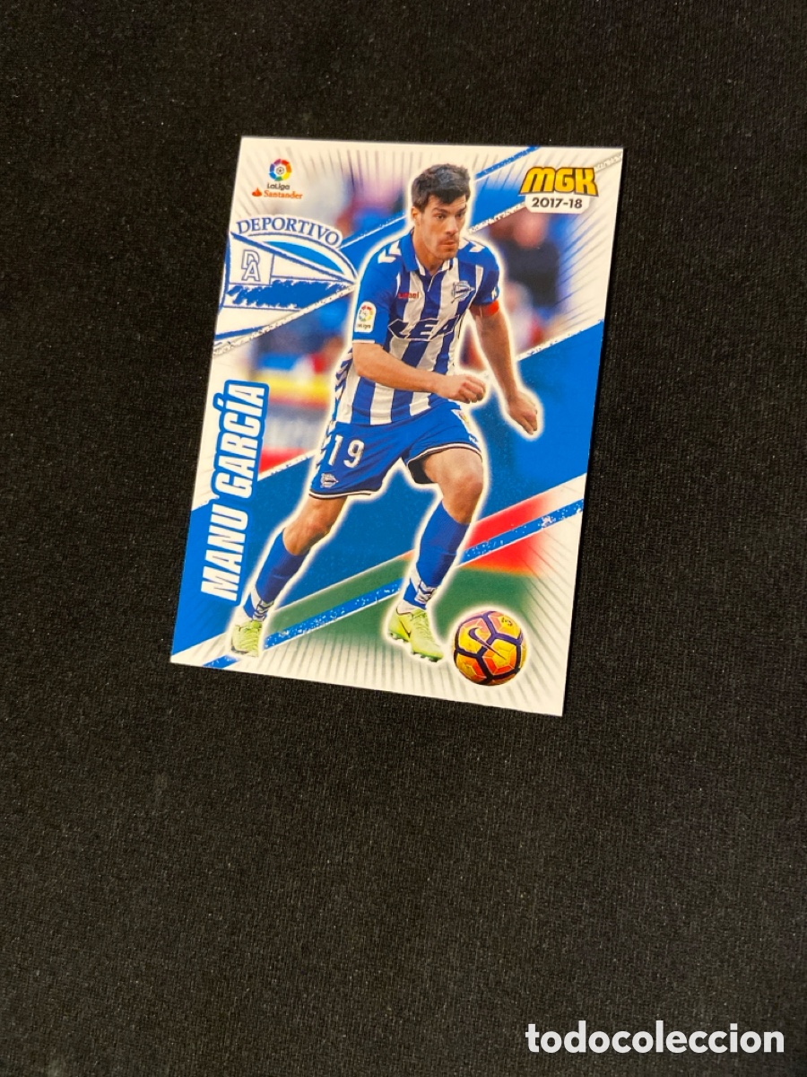 Figurine di Calcio: MANU GARCIA 10 (ALAVES) PANINI MEGACRACKS 2017-2018 17 18 CROMO CARTA M-2