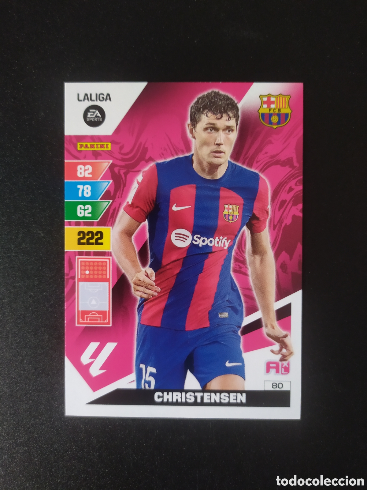 Cromos de Futebol: Adrenalyn 2023 2024 23 24 panini Christensen n&deg; 80 Barcelona