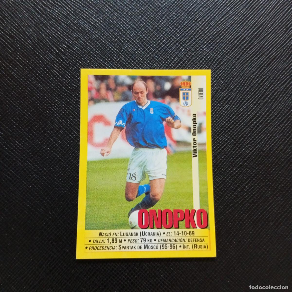 Cromos de F&uacute;tbol: 251 ONOPKO OVIEDO PANINI 1999 2000 CROMO FUTBOL LIGA 99 00 SIN PEGAR - A183 PG181