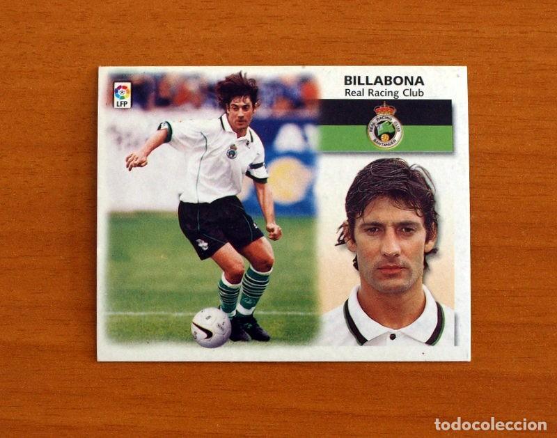 Fu&szlig;ball-Sticker: Racing de Santander - Billabona - COLOCA - Ediciones Este Liga 1999-2000, 99-00 - Nunca Pegado
