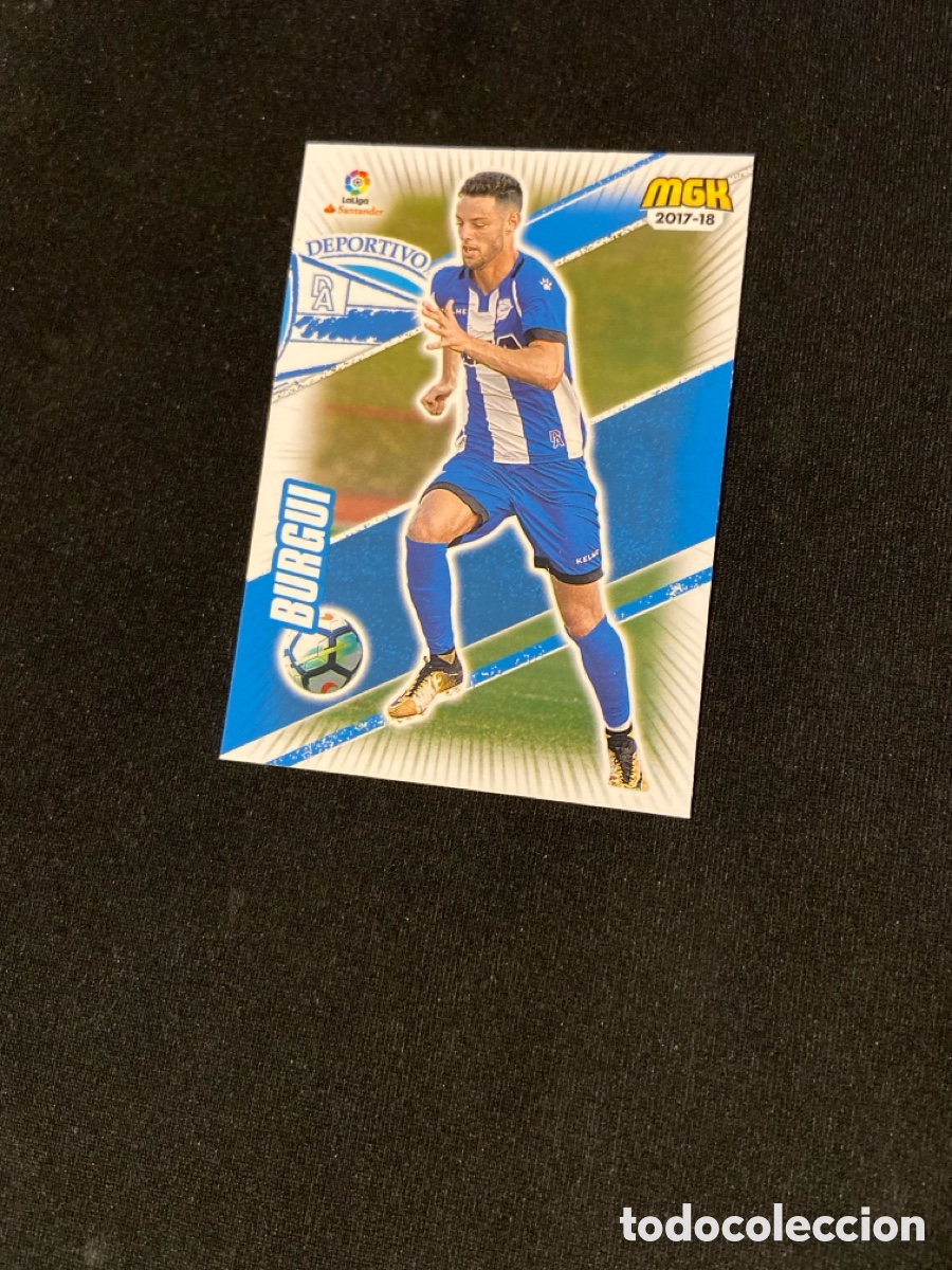 Cromos de F&uacute;tbol: BURGUI 14 (ALAVES) MEGA