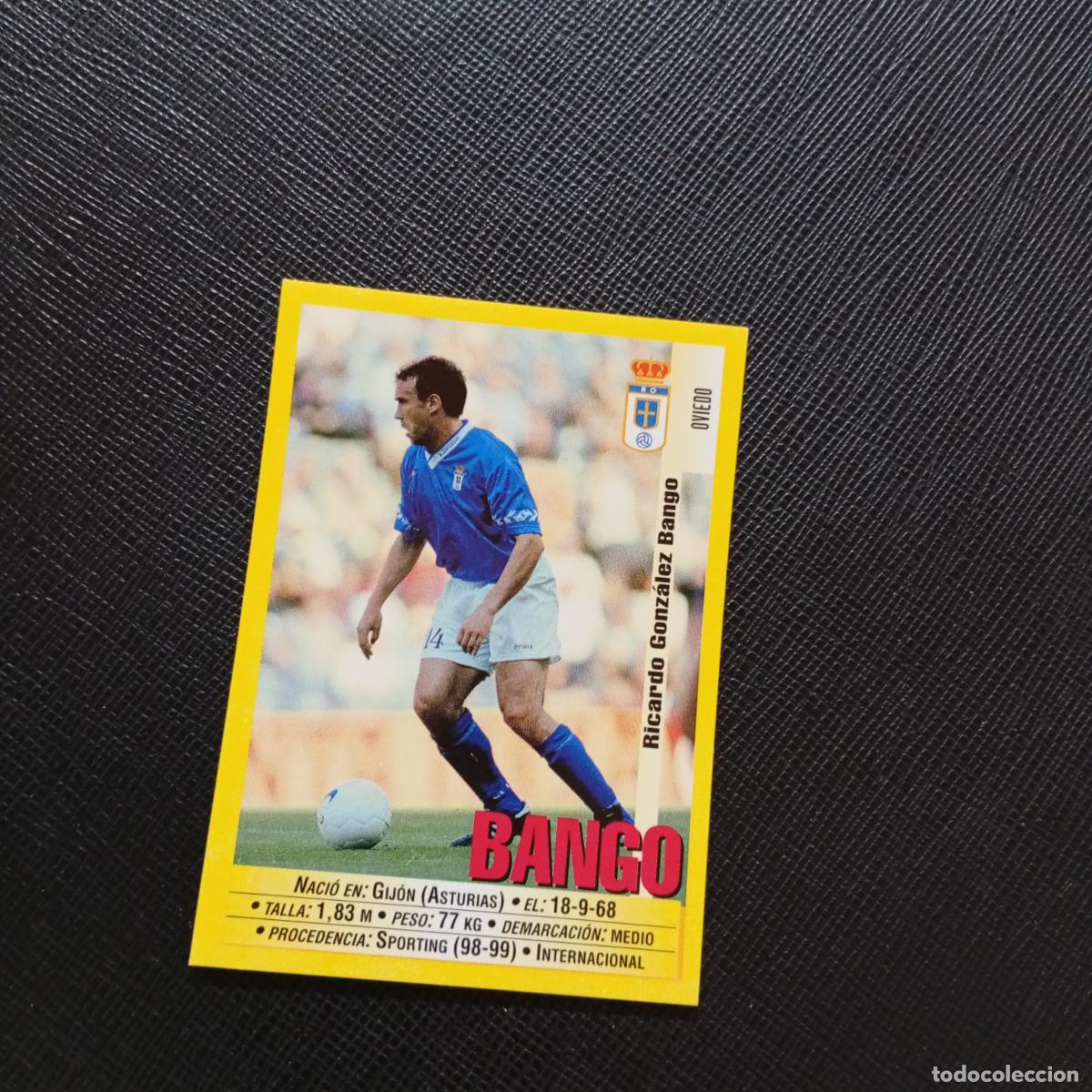Cartes &agrave; collectionner de Football: 257 BANGO OVIEDO PANINI 1999 2000 CROMO FUTBOL LIGA 99 00 SIN PEGAR - A183 PG181