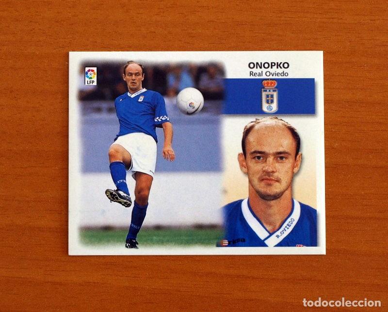 Cartes &agrave; collectionner de Football: Real Oviedo - Onopko - Ediciones Este Liga 1999-2000, 99-00 - Nunca pegado