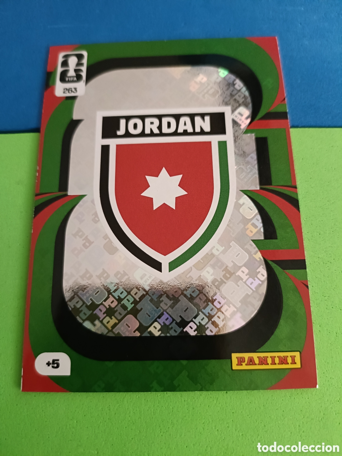 Cromos de F&uacute;tbol: Adrenalyn XL Fifa World cup 2026 mundial - 263 Escudo Jordania