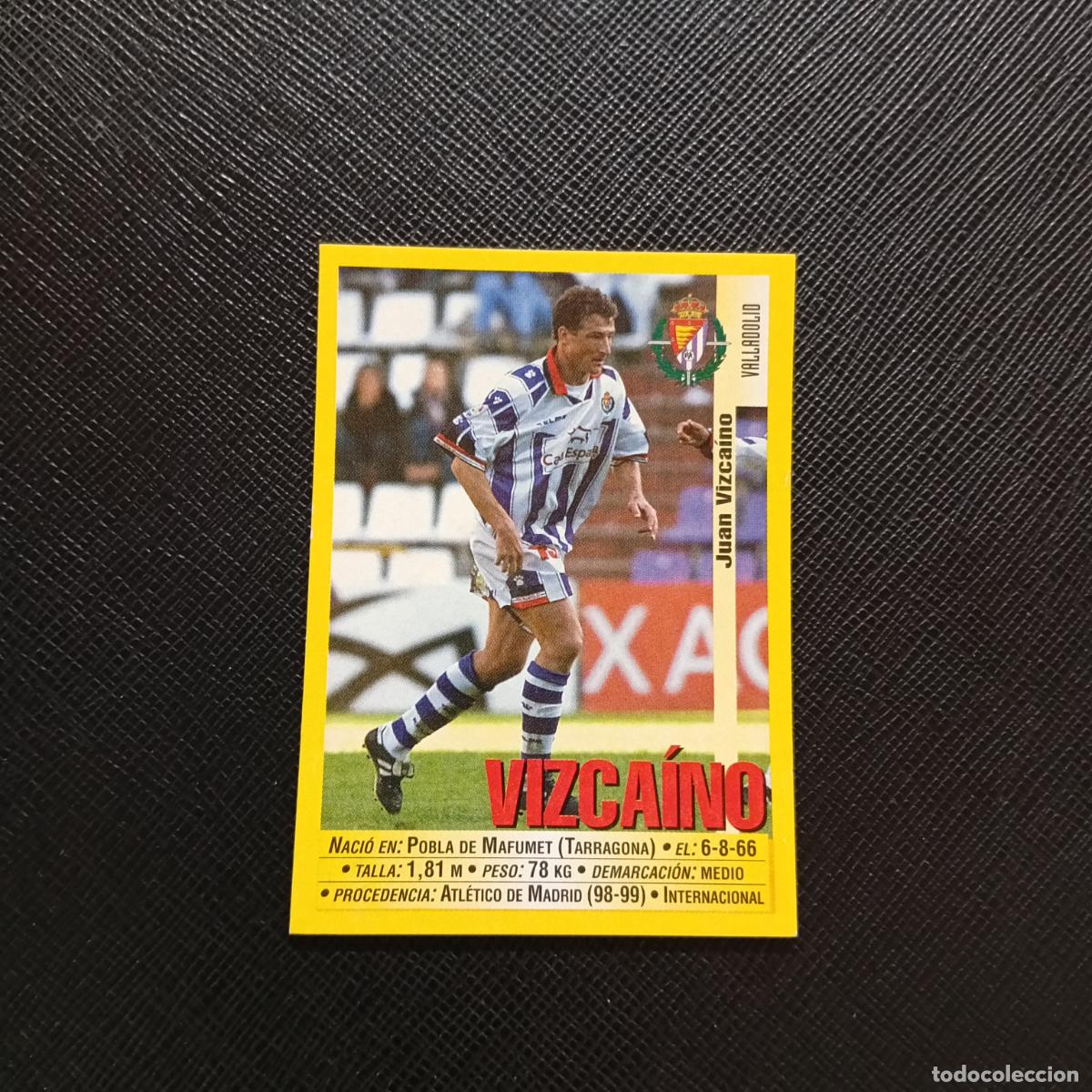 Cromos de F&uacute;tbol: 220 VIZCAINO VALLADOLID PANINI 1999 2000 CROMO FUTBOL LIGA 99 00 SIN PEGAR - A183 PG190