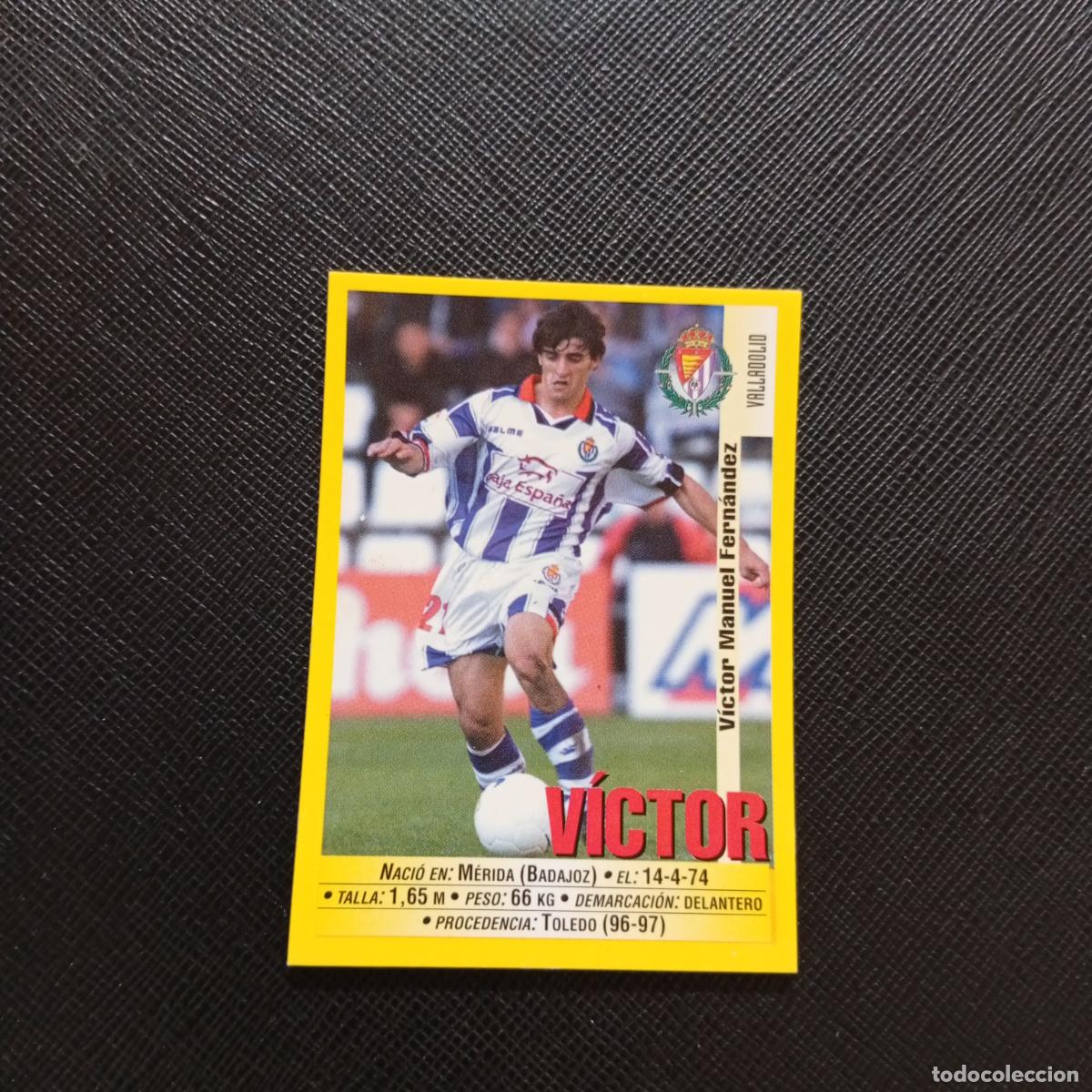 Cromos de F&uacute;tbol: 224 VICTOR VALLADOLID PANINI 1999 2000 CROMO FUTBOL LIGA 99 00 SIN PEGAR - A183 PG190
