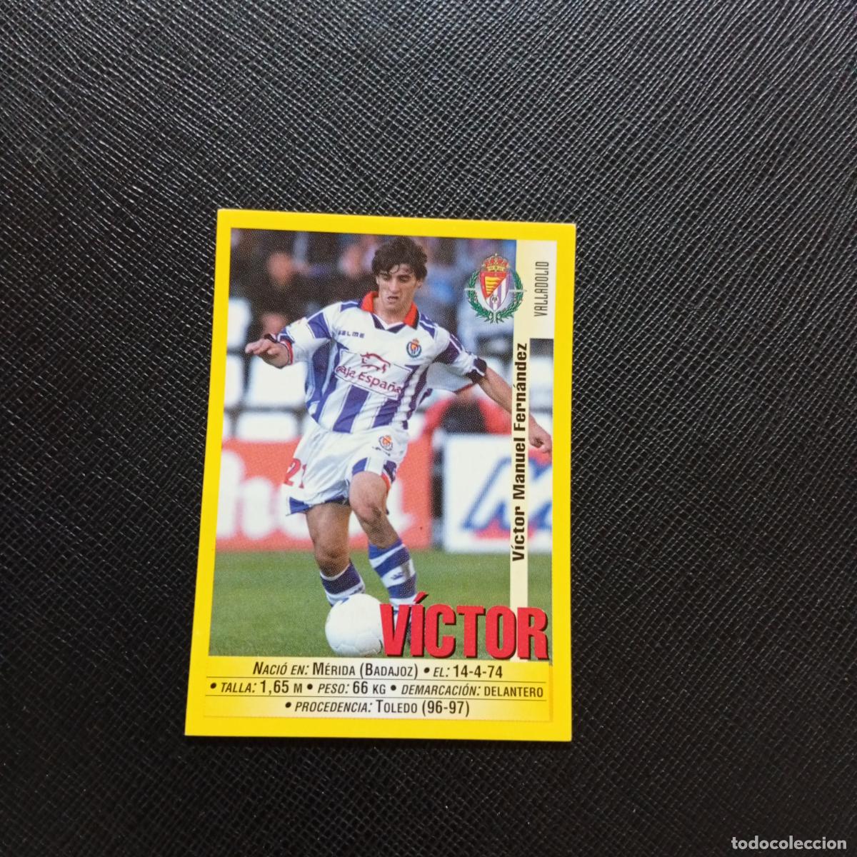Cromos de F&uacute;tbol: 224 VICTOR VALLADOLID PANINI 1999 2000 CROMO FUTBOL LIGA 99 00 SIN PEGAR - A183 PG190 B