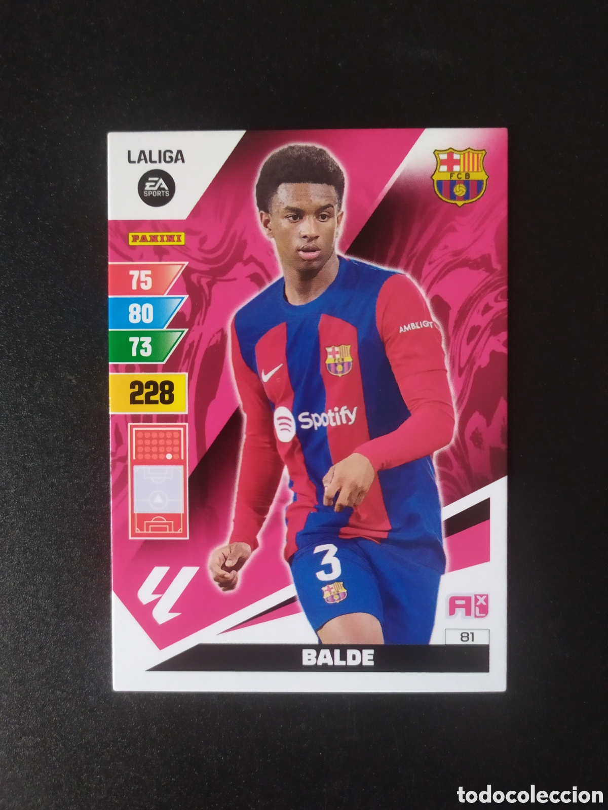 Cromos de F&uacute;tbol: Adrenalyn 2023 2024 23 24 panini Balde n&deg; 81 Barcelona