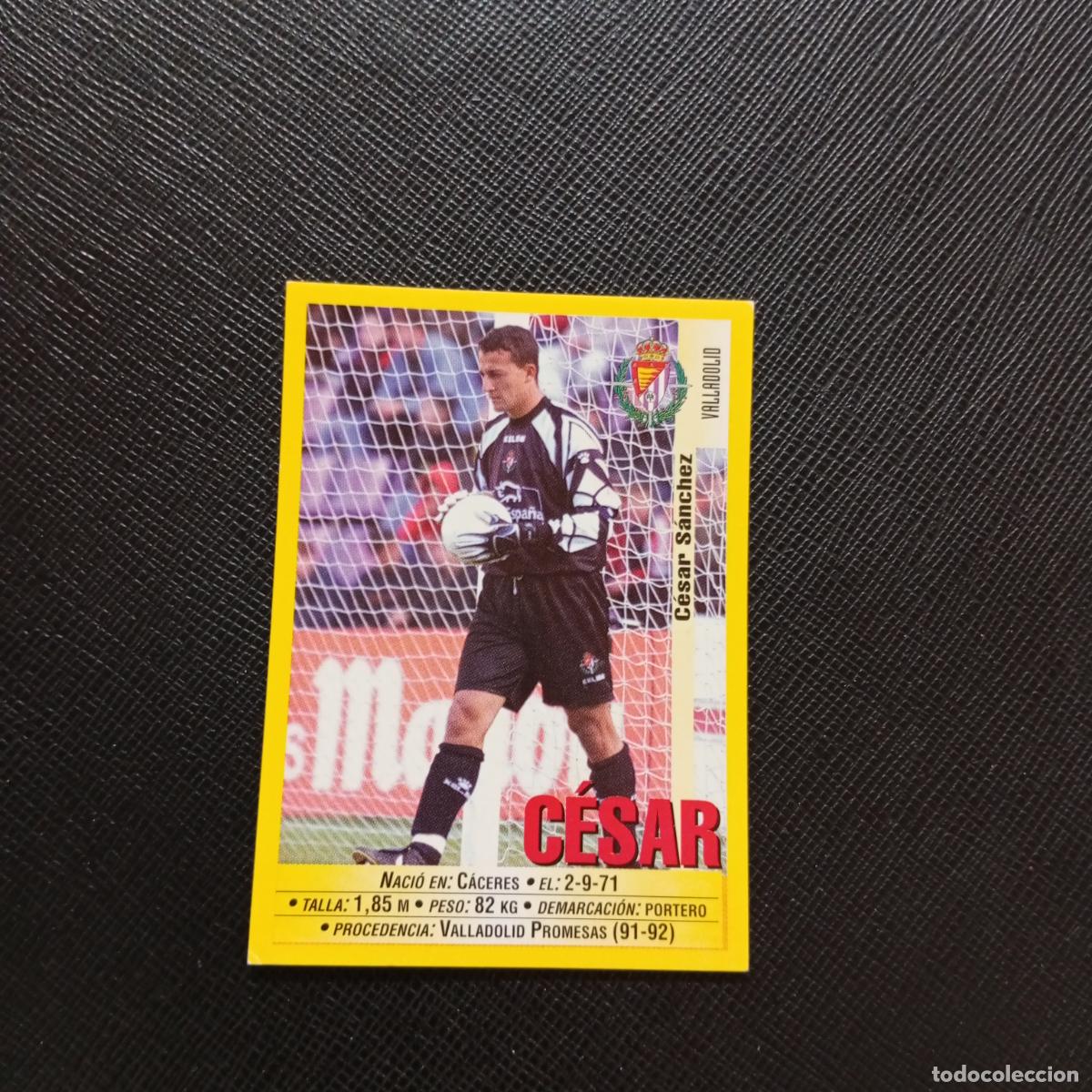 Cromos de F&uacute;tbol: 211 CESAR VALLADOLID PANINI 1999 2000 CROMO FUTBOL LIGA 99 00 SIN PEGAR - A183 PG190