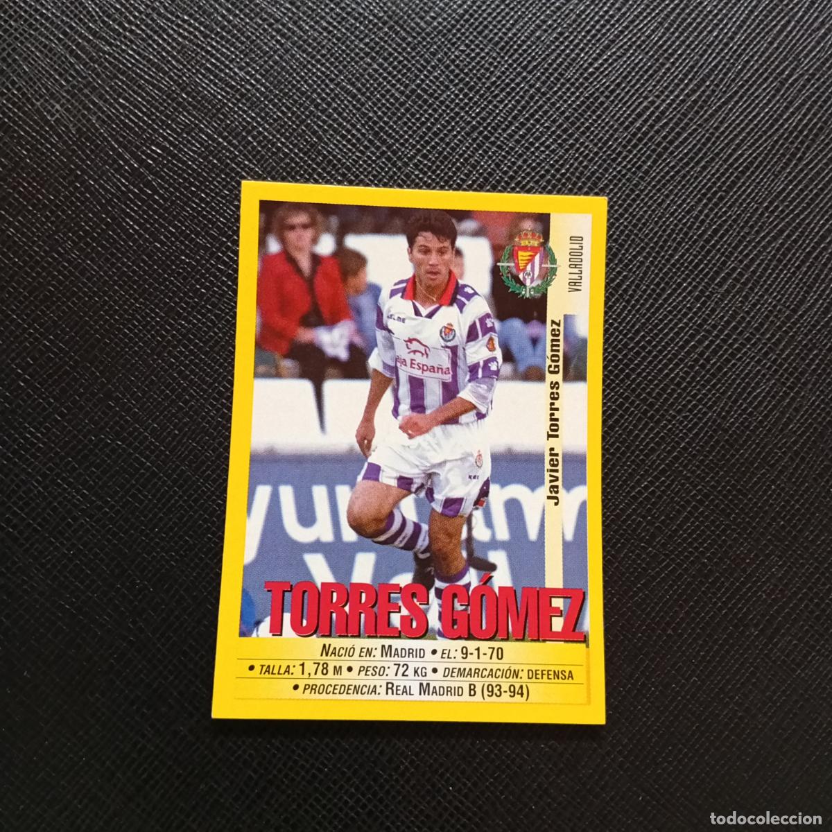 Cromos de F&uacute;tbol: 212 TORRES GOMEZ VALLADOLID PANINI 1999 2000 CROMO FUTBOL LIGA 99 00 SIN PEGAR - A183 PG190
