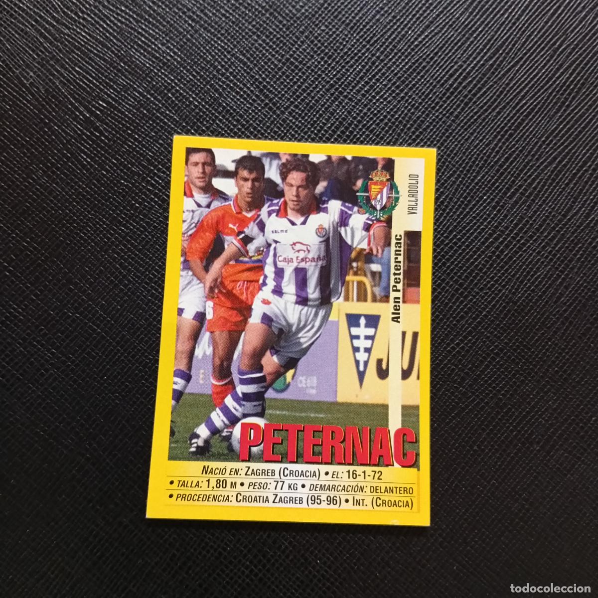 Cromos de F&uacute;tbol: 225 PETERNAC VALLADOLID PANINI 1999 2000 CROMO FUTBOL LIGA 99 00 SIN PEGAR - A183 PG190