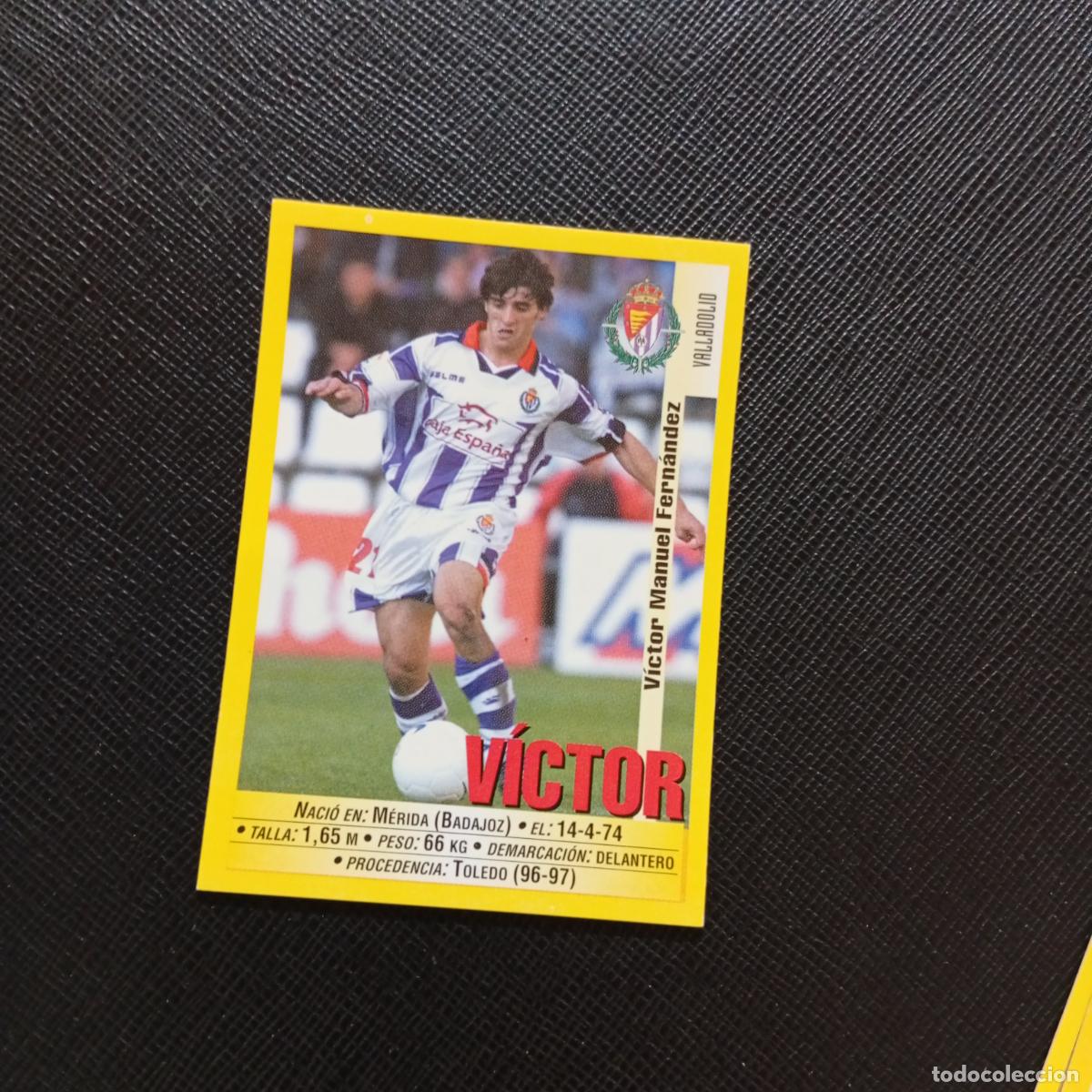 Cromos de Futebol: 224 VICTOR VALLADOLID PANINI 1999 2000 CROMO FUTBOL LIGA 99 00 SIN PEGAR - A183 PG199 B