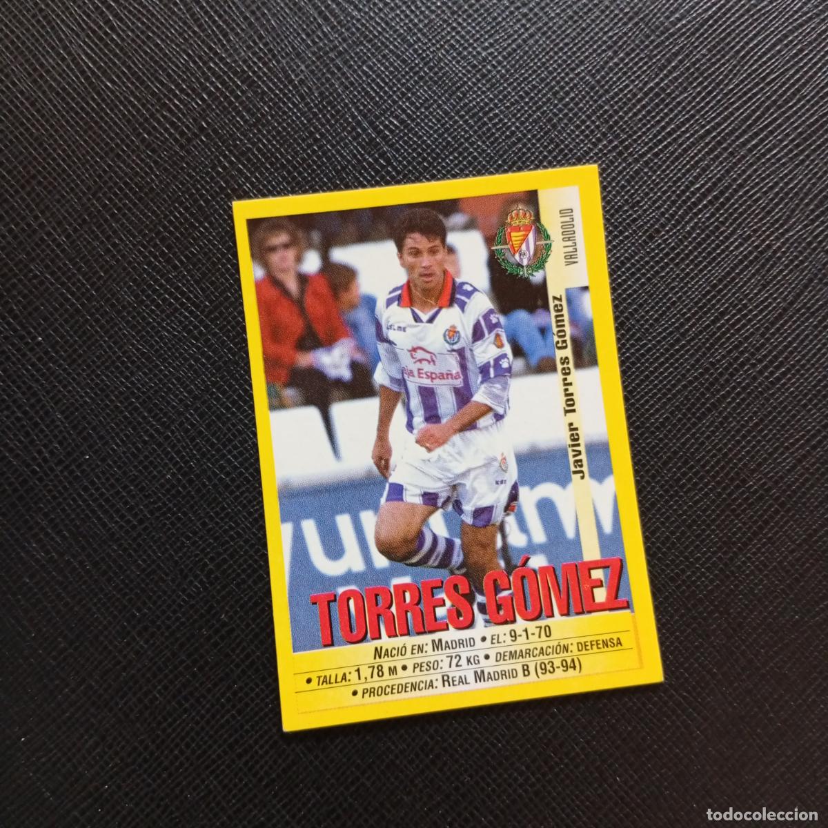 Cromos de Futebol: 212 TORRES GOMEZ VALLADOLID PANINI 1999 2000 CROMO FUTBOL LIGA 99 00 SIN PEGAR - A183 PG271