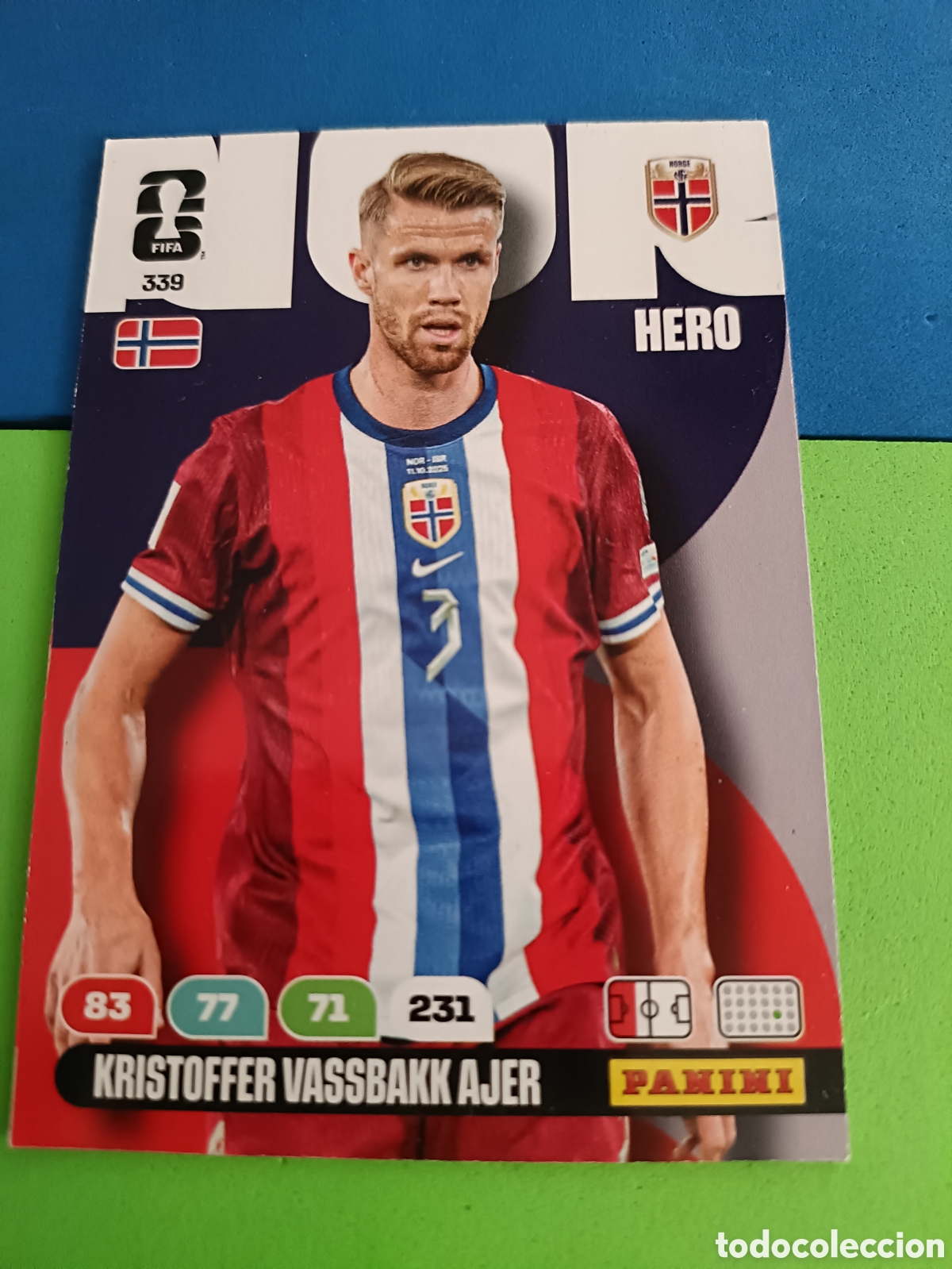 Cromos de F&uacute;tbol: Adrenalyn XL Fifa World cup 2026 mundial - 339 Vassbakk Ajer