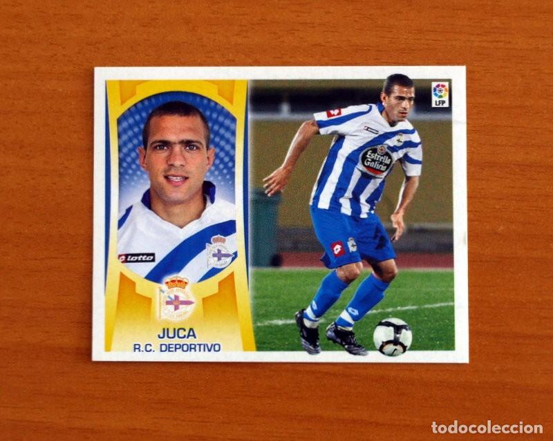 Football Stickers: Deportivo La Coru&ntilde;a - Juca N&ordm; 11 - Liga 2009-2010, 09-10 - Ediciones Este - Nunca pegado
