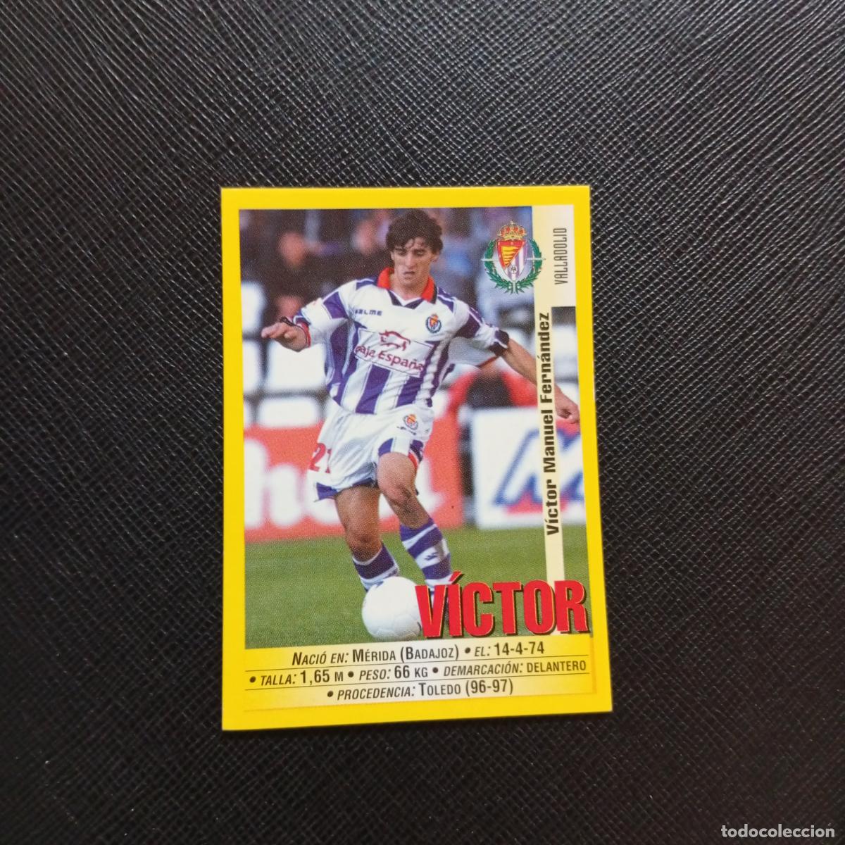 Cromos de F&uacute;tbol: 224 VICTOR VALLADOLID PANINI 1999 2000 CROMO FUTBOL LIGA 99 00 SIN PEGAR - A183 PG451