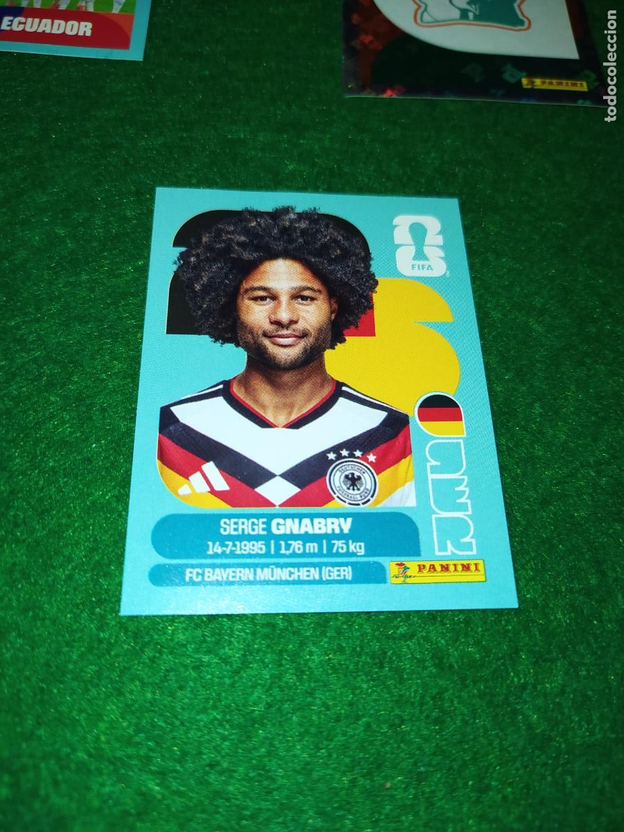 Cromos de F&uacute;tbol: OFFICIAL STICKER COLLECTION WORLD CUP 2026 - ALEMANIA N&ordm; 16 GNABRY