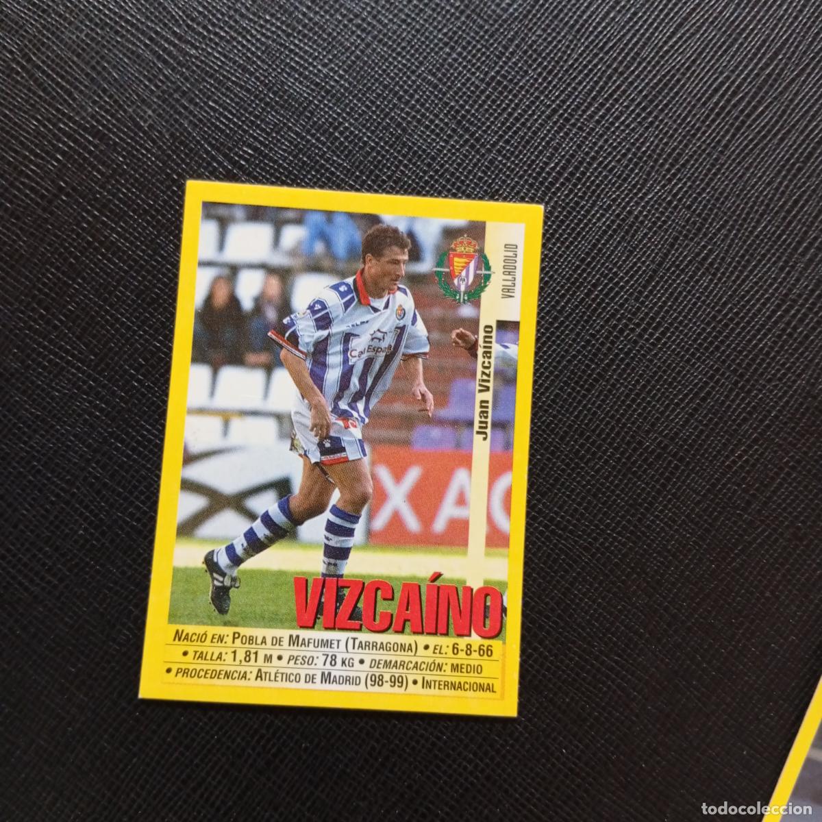 Cromos de F&uacute;tbol: 220 VIZCAINO VALLADOLID PANINI 1999 2000 CROMO FUTBOL LIGA 99 00 SIN PEGAR - A183 PG451