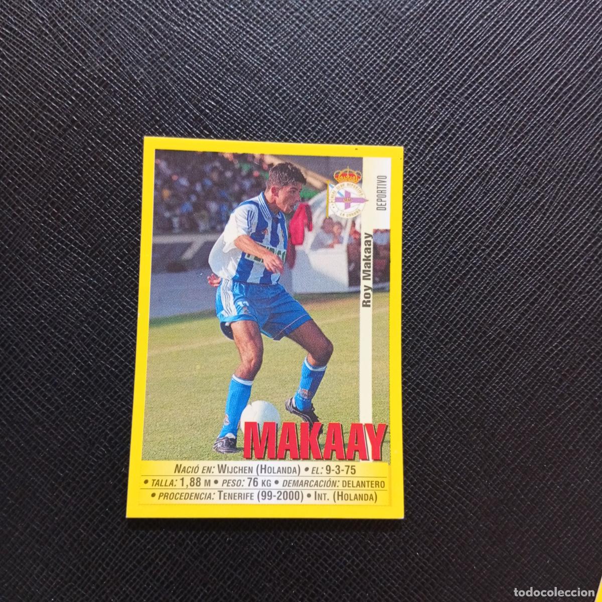 Cromos de F&uacute;tbol: 111A 111 MAKAAY DEPORTIVO PANINI 1999 2000 CROMO FUTBOL LIGA 99 00 SIN PEGAR - A183 PG451