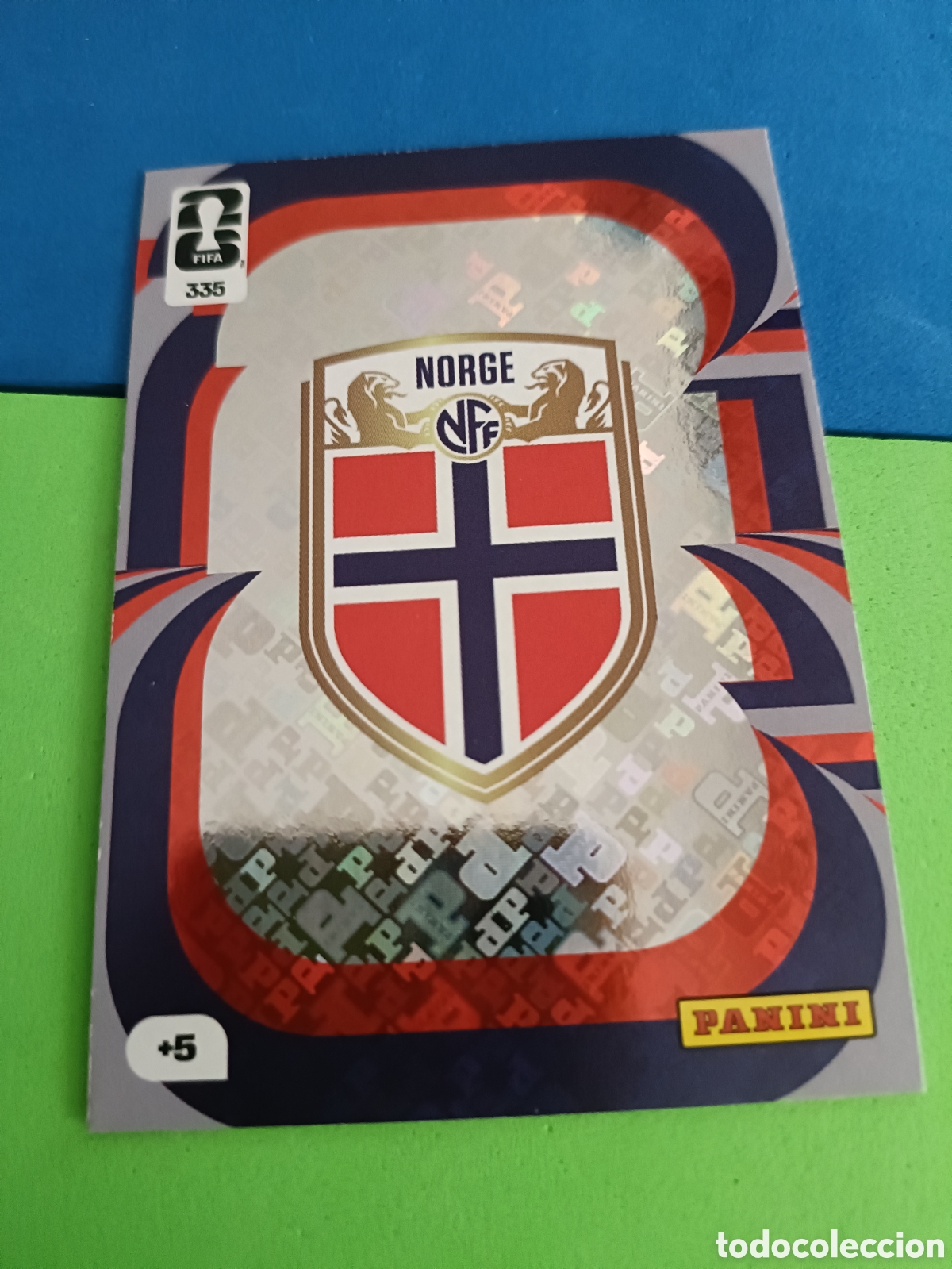 Cromos de F&uacute;tbol: Adrenalyn XL Fifa World cup 2026 mundial - 335 Escudo Noruega