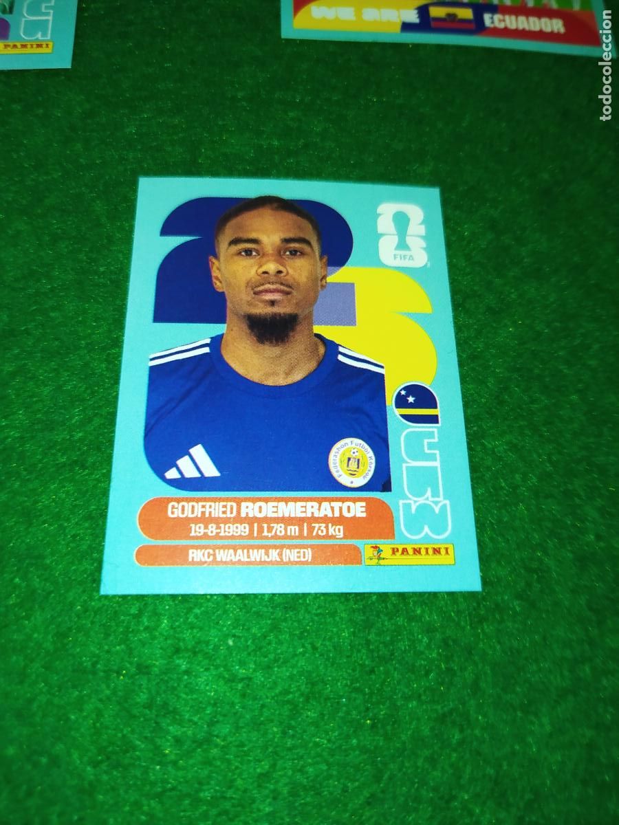 Cromos de F&uacute;tbol: OFFICIAL STICKER COLLECTION WORLD CUP 2026 - CURA&Ccedil;AO N&ordm; 10 ROEMERATOE