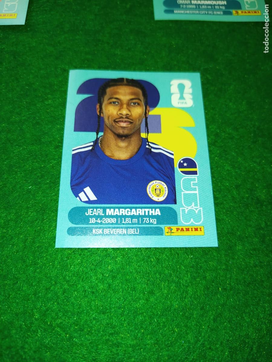 Cromos de F&uacute;tbol: OFFICIAL STICKER COLLECTION WORLD CUP 2026 - CURA&Ccedil;AO N&ordm; 16 MARGARITHA