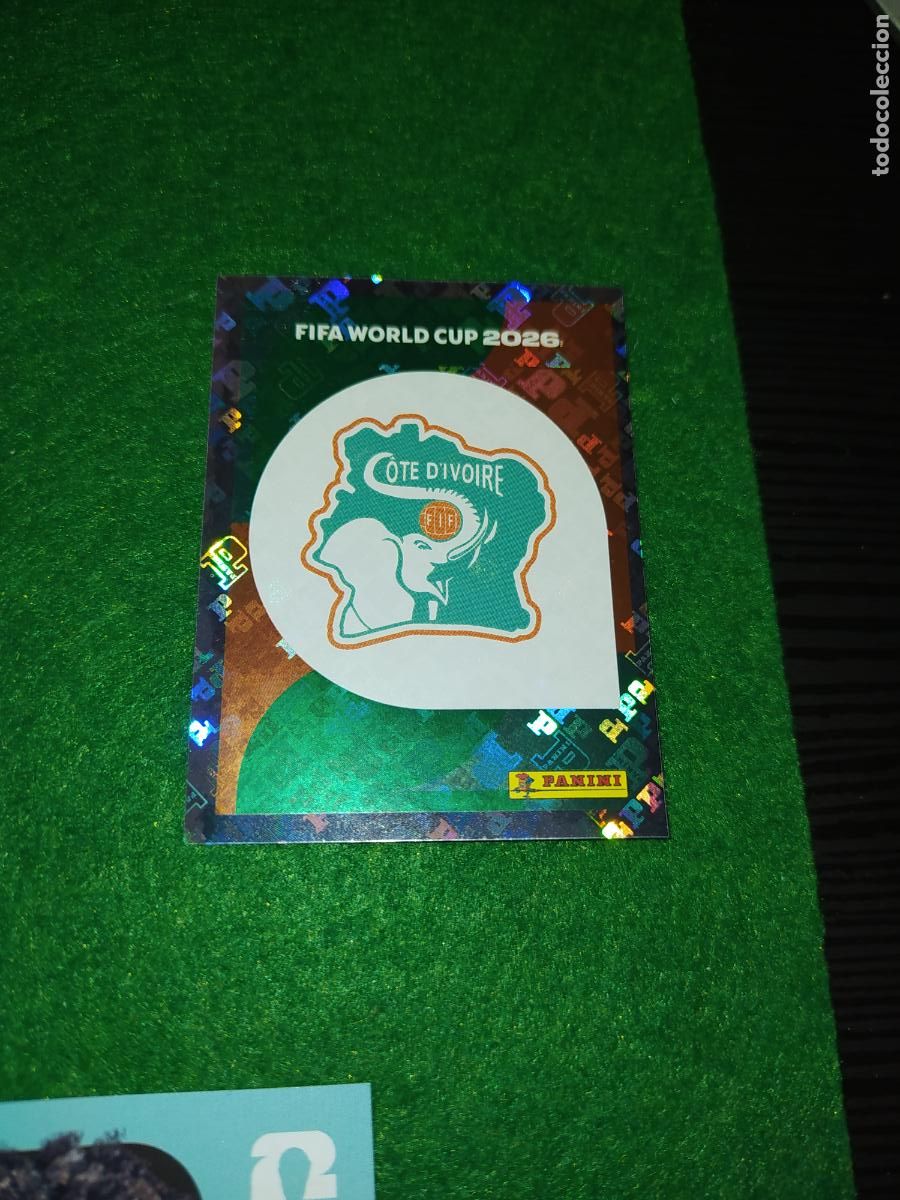 Cromos de F&uacute;tbol: OFFICIAL STICKER COLLECTION WORLD CUP 2026 - COSTA DE MARFIL N&ordm; 1 ESCUDO