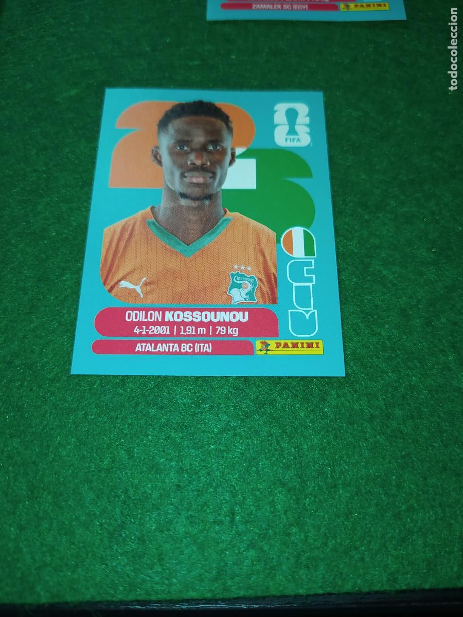 Cromos de F&uacute;tbol: OFFICIAL STICKER COLLECTION WORLD CUP 2026 - COSTA DE MARFIL N&ordm; 5 KOSSOUNOU