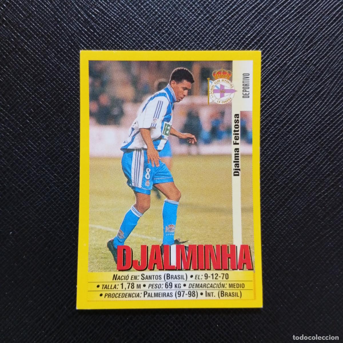 Cromos de F&uacute;tbol: 110 DJALMINHA DEPORTIVO PANINI 1999 2000 CROMO FUTBOL LIGA 99 00 SIN PEGAR - A183 PG460 B